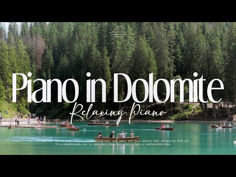 🌿 Piano in Dolomite | 초록속에서의 고요 🌲공부,집중할 때 듣는 피아노