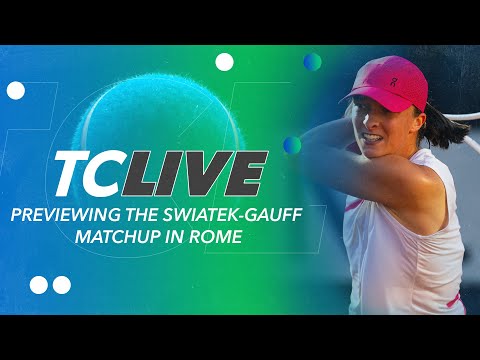 Previewing the Swiatek-Gauff Matchup in Rome ⚔️ | Tennis Channel Live