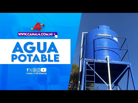 Gobierno Sandinista inaugura sistema de agua potable en comunidad La Chorrera de Villa EL Carmen