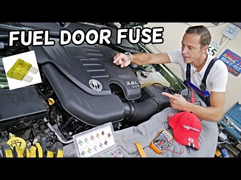 DODGE CHARGER FUEL DOOR FUSE LOCATION REPLACEMENT