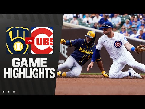 Brewers vs. Cubs Game Highlights (6/19/25) | MLB Highlights