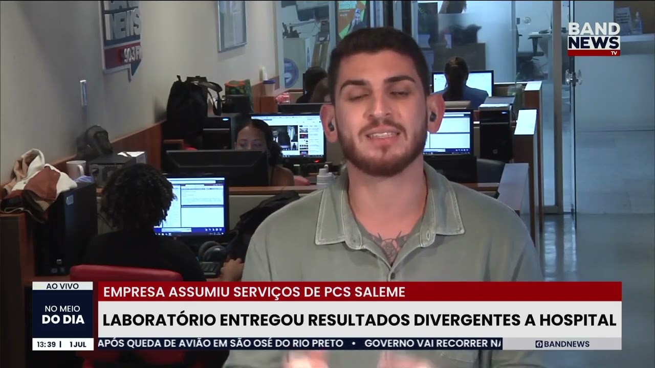 Laboratório entregou resultados divergentes a hospital | BandNews TV