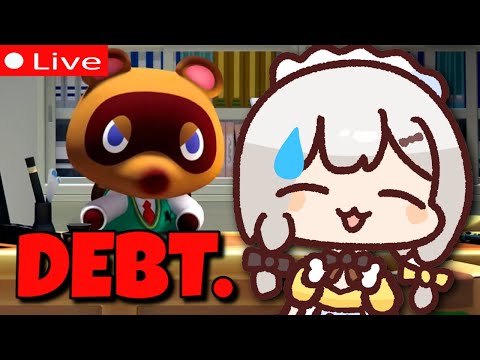 I AM STILL IN DEBT 😭💗【 Animal Crossing New Horizons 】