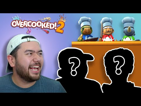 The Most Dysfunctional Kitchen Ever!!! | Minecraft Ethan plays Overcooked with Aubrey and Aaron