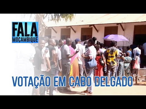 Em Cabo Delgado: Polícia garante votação em toda a extensão da província @PortalFM24