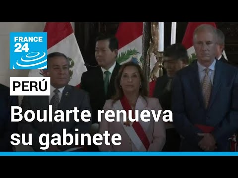 Perú: Dina Boluarte presenta nuevo gabinete en medio de la crisis por el 'Rolexgate' • FRANCE 24
