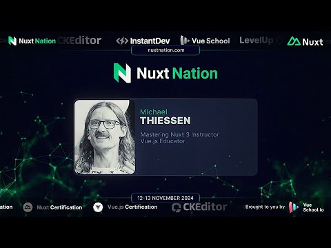 Nuxt Nation 2024: Michael Thiessen - Nuxt Server Components Crash Course