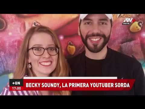 Conoce a Becky Soundy, la primera youtuber sorda