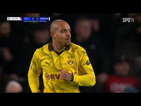 [23/24 UCL] PSV vs 도르트문트 말렌 주요장면