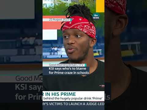 KSI says who’s to blame for Prime craze in schools #itvnews #ksi #prime