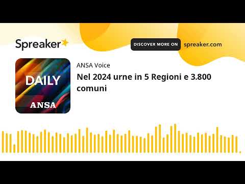 Nel 2024 urne in 5 Regioni e 3.800 comuni