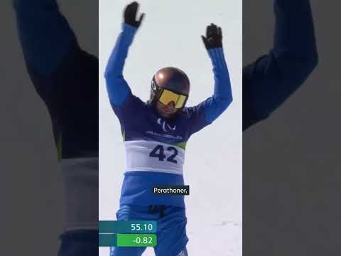 Emanuel Perathoner Was RAPID on the Snowboard Course 🏂🥇