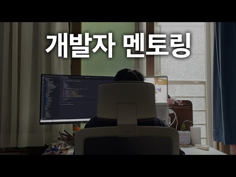 개발자의 멘토링 | 프론트엔드 주니어 개발자 브이로그