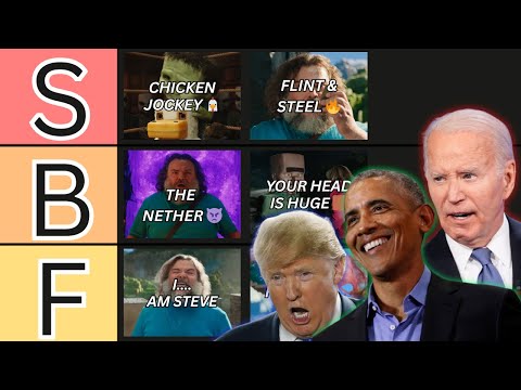 US Presidents Rank Minecraft Movie Memes