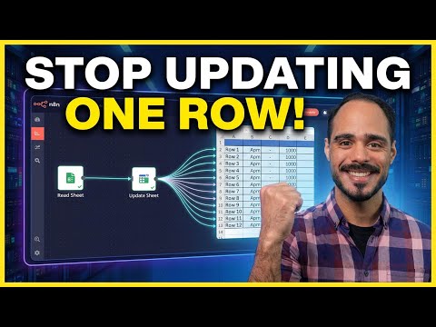 Rows NOT Updating? (Here's the Fix!) Google Sheets n8n Update Row Fix 2026