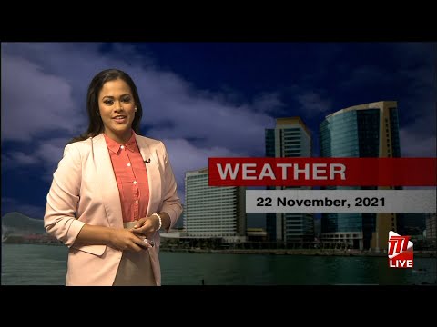 Weather Outlook - Monday November 22nd 2021