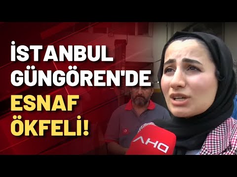 İstanbul Güngören'de esnaf öfkeli! Zamları protesto ettiler