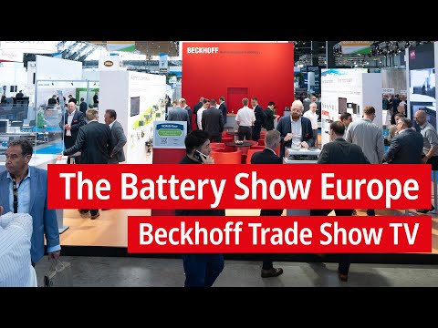 The Battery Show Europe 2024: Beckhoff Trade Show TV