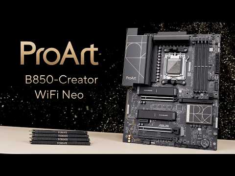 BUDGET ProArt BUT is it lacking features? | ProArt B850-Creator WiFi NEO
