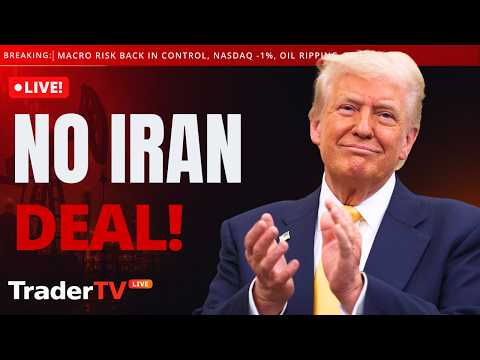NFP <strong>Friday</strong>! Oil Spikes on No Iran Deal, Nvidia AI Police? | Stock Market <strong>Live</strong>