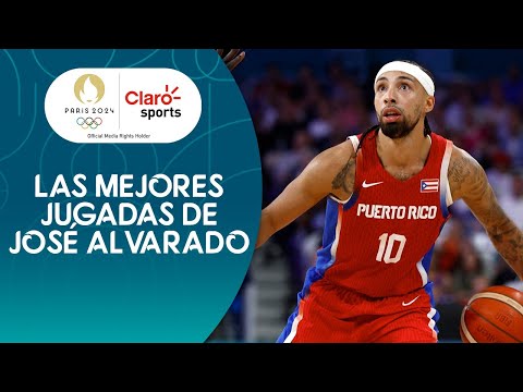 Las mejores jugadas de José Alvarado con Puerto Rico en #Paris2024