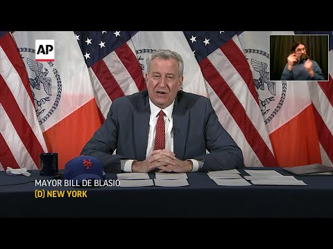 NYC mayor: City looks to end contracts with Trump