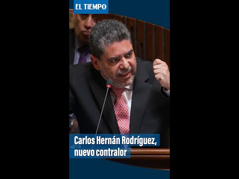 Así fue la sesión del Congreso en la cual se eligió a Carlos Hernán Rodríguez como Contralor #Shorts