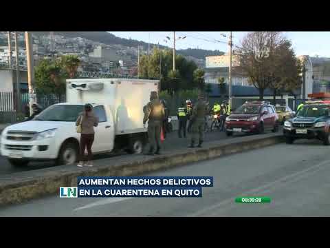 Algunos delitos vuelven a tomar fuerza en la ciudad de Quito