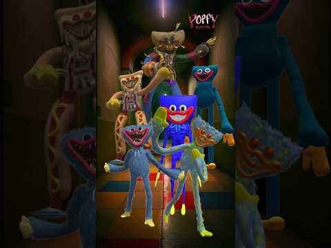 poppy playtime all characters #530 #huggywuggy #poppyplaytime