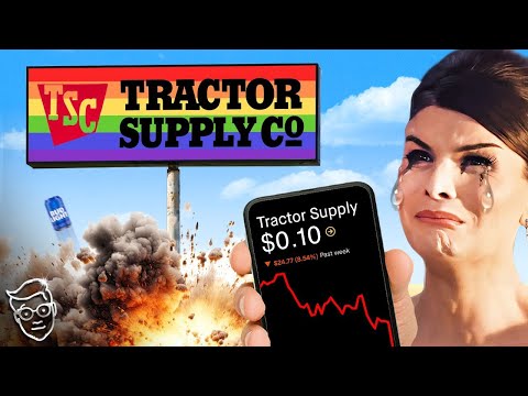 Tractor Supply LOSES BILLIONS in Stock COLLAPSE As Woke Left Activism EXPOSED: 'NEVER Again!'