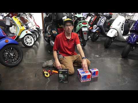 Lithium Battery Options & Installation for Vespa Scooters