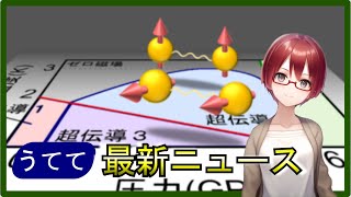 【たった3分】スピン三重項超伝導体UTe2(うてて)の最新情報！【固体量子】【VRアカデミア】