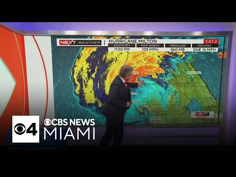 Tracking Hurricane Milton: Wednesday 10/9/24 11PM