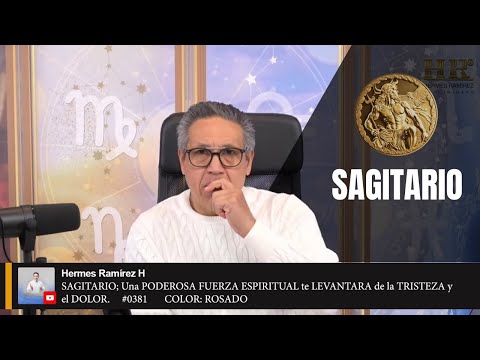 SAGITARIO; Una PODEROSA FUERZA ESPIRITUAL te LEVANTARA de la TRISTEZA y el DOLOR.