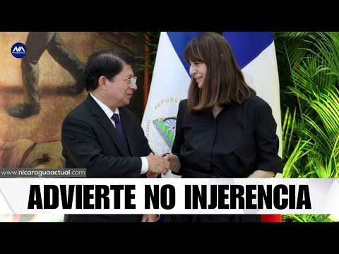 Moncada recibe cartas credenciales de nueva embajadora de Francia y le advierte “no injerencia”