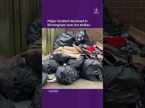 Bin strikes named major incident