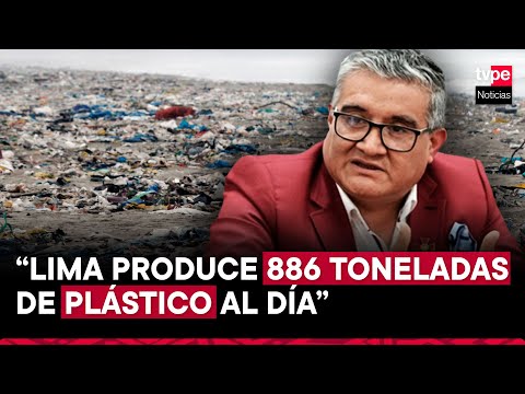 Ministro del Ambiente: En Perú, se usan 950 000 toneladas de plásticos al año