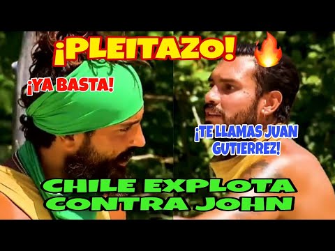 ¡PLEITAZO! CHILE EXPLOTA CONTRA JOHN  TE LLAMAS JUAN GUTIERREZ SURVIVOR MÉXICO