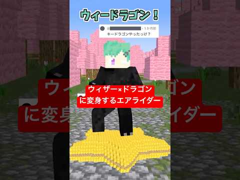 エアライダーは変身して勝ちたい【仮面ライダービルド】【キードラゴン】【カービィのエアライダー】【マイクラアニメ】【マインクラフト】