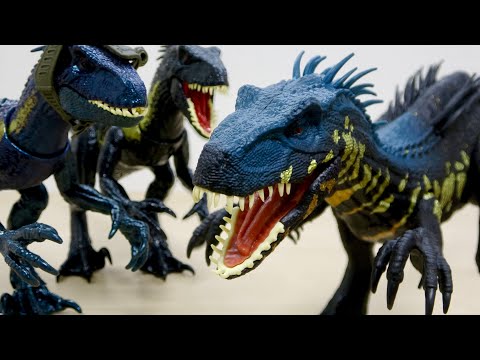 新作インドラプトルはここが違う！ダメージ版・通常版との造形差異 ラバー素材がもたらす生命感と、不気味さを増した新彩色パターンのインドラプトルを徹底レビュー!