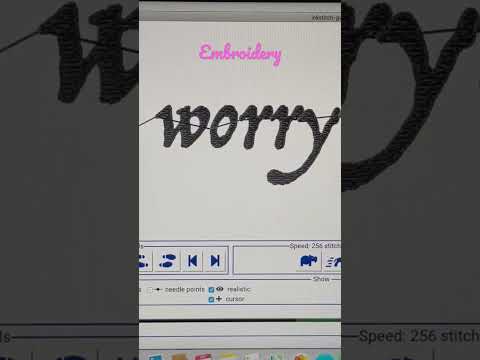 Digitising embroidery designs