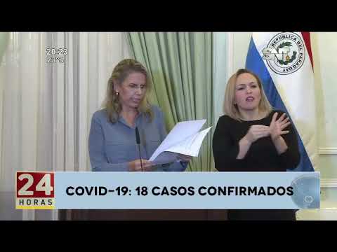 COVID19: 18 casos confirmados y circulación comunitaria en Paraguay