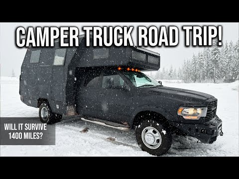 Thrilling Road Trip: Testing Truck in Snow with Anker Solx Power