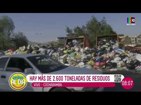 ¡Más de 2600 toneladas de basura en Cochabamba!
