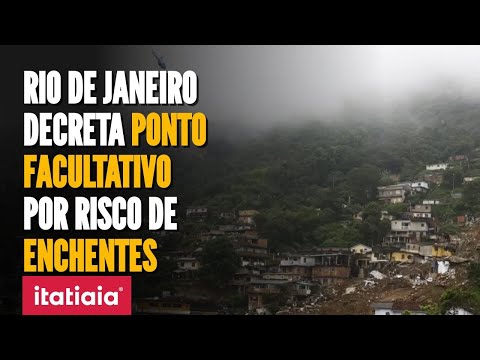 RIO DE JANEIRO PODE TER FINAL DE SEMANA DE CHUVAS COM RISCO DE INUNDAÇÕES