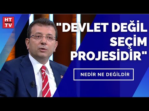 Kanal İstanbul’a neden karşı çıkıyor? Ekrem İmamoğlu yanıtladı