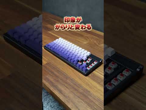 カスタマイズのしがいがありすぎるキーボードを見つけた。