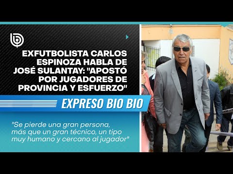 Exfutbolista Carlos Espinoza habla de José Sulantay: Apostó por jugadores de provincia y esfuerzo