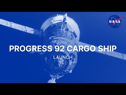 Progress 92 Cargo Ship Launch