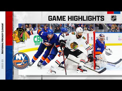 Blackhawks @ Islanders 12/4 | NHL Highlights 2022